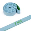Sport-Thieme Elastikband "Ring", Textil 7 kg, Grau-Grün
