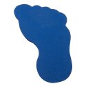 Sport-Thieme Bodenmarkierung Fuss, 20 cm, Blau