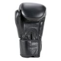 Gant de boxe Super Pro « Warrior » Noir-blanc, 12 oz