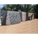 Kit mur de bloc « Outdoor Sport », hauteur 2,48m 372 cm, Sans dévers