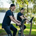 Appareil de fitness en plein air Kompan « City-Bike »