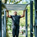 Appareil de fitness en plein air Kompan « Hangelstrecke Pro »