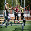 Appareil de fitness en plein air Kompan « Balancierbalken »