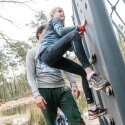 Kompan Outdoor-Fitnessgerät "Hinderniswand mit Kletternetz"