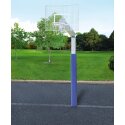 But de basket Sport-Thieme « Fair Play Silent 2.0 » avec filet en chaîne Panier « Outdoor » à déclenchement, 120x90 cm