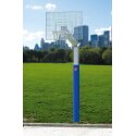 But de basket Sport-Thieme « Fair Play Silent 2.0 » avec filet en chaîne Panier « Outdoor », 180x105 cm