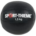 Sport-Thieme Medizinball "Schwarz" 1,5 kg, 19 cm