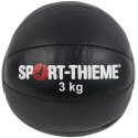 Medecine ball Sport-Thieme « Noir » 3 kg, 22 cm