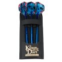 Kings Dart Softdarts "Metallic", 18 g Blau