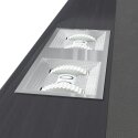 Table de billard Automaten Hoffmann « Galant Black Edition » Gris, 7 ft