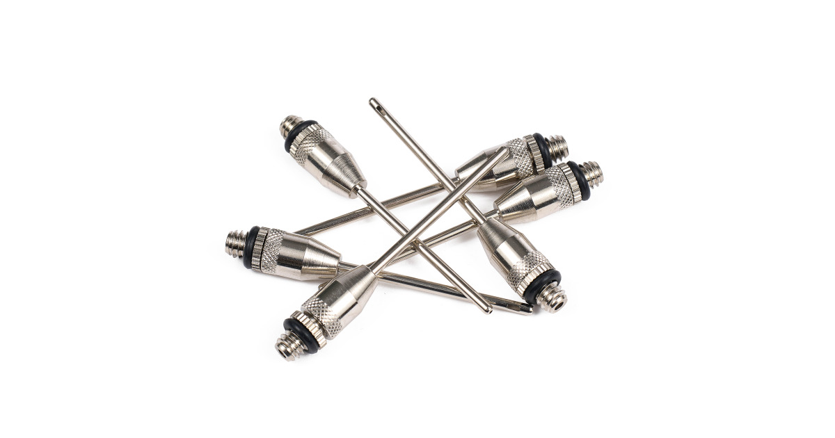 12 Aiguilles De Gonflage à Billes – Acier Inoxydable, Pour Pompe à Air, Ballons, Jouets