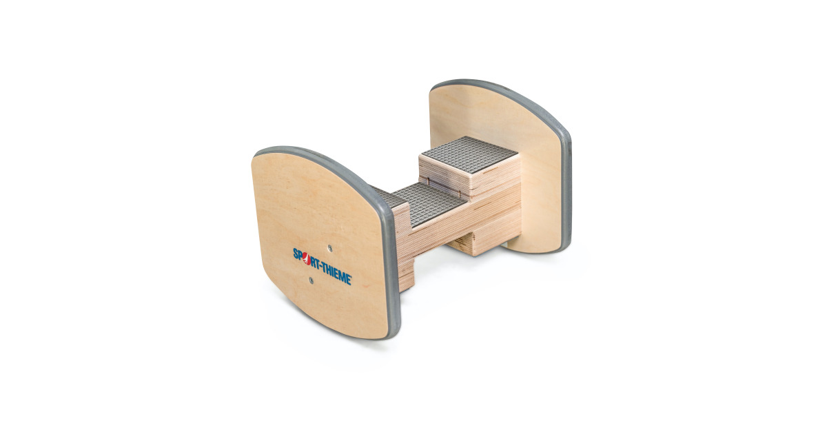 Sport-Thieme Schaukelklotz Für Turnbänke – Aus Birkenschichtholz, Mit Riffelgummieinlage, 4 Kg