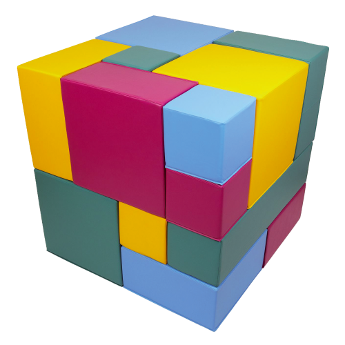 Lot d’éléments de construction en mousse Sport-Thieme « Cube géant »