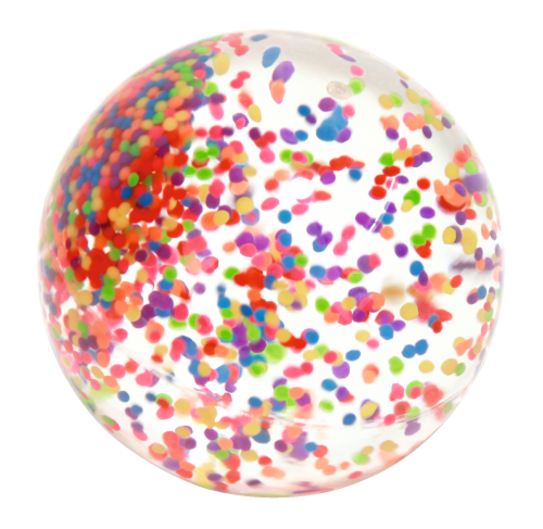 Balle rebondissante EduPlay « Balle magique avec confettis »
