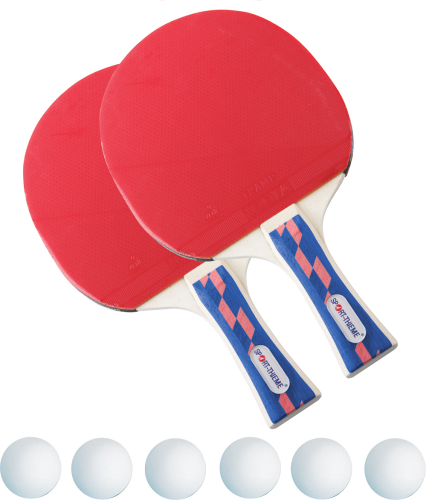Lot de raquettes de tennis de table Sport-Thieme « Champion »