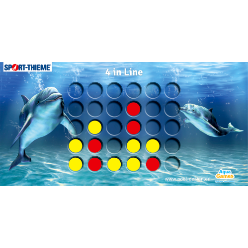 Sport-Thieme Unterwasser-Spiel "4 in Line"