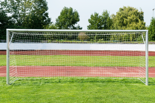 Sport-Thieme Kleinfeld-Fussballtor mit freier Netzaufhängung SimplyFix, eckverschweisst