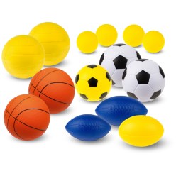 Lot de ballons en mousse PU Sport-Thieme®  « School »