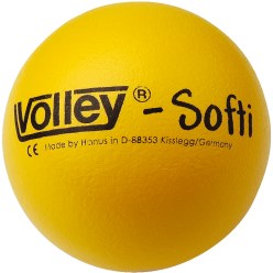 Volley Weichschaumball "Softi" Grün