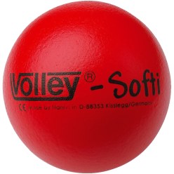 Ballon en mousse molle Volley « Softi » Jaune