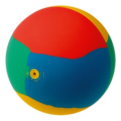 Ballon de gymnastique WV en caoutchouc Multicolore, ø 16 cm, 320 g