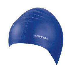 Bonnet de natation en latex Bleu