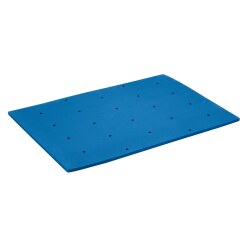 Tapis flottant troué