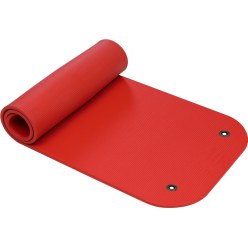 Tapis de gymnastique Airex® « Coronella  » Rouge, Avec œillets