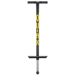 Qu-Ax Bâton sauteur Pogo-Stick Noir,  L: 102 cm, 50-80 kg