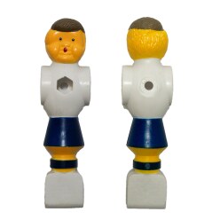 Figurines de baby-foot Blanc-bleu