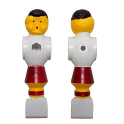 Figurines de baby-foot Blanc-rouge