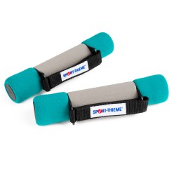 Haltères de gymnastique Sport-Thieme « Aerobic » 0,5 kg, bleu