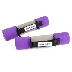 Sport-Thieme Gymnastikhanteln "Aerobic" 2 kg, Violett