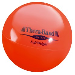 Balle lestée TheraBand « Soft Weight » 2 kg, vert