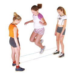 Jeu de l'élastique, lot de 6