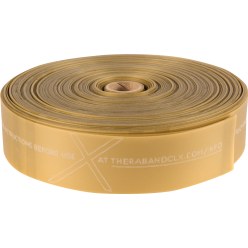 TheraBand Elastikband "CLX", 22 m Rolle Gold, maximal stark