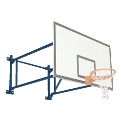Sport-Thieme Basketball-Wandgerüst schwenkbar