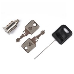 Schliesszylinder für Flügeltürenschränke