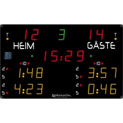 Stramatel Eishockey-Anzeigetafel "452 GE 9000"