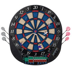 Elektronische Dartscheibe mit Cricket