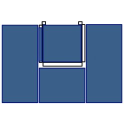  Kit de tapis de protection antichute Sport-Thieme pour mur de gymnastique « Kletterhäuschen »