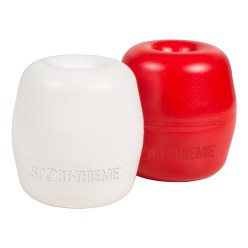 Sport-Thieme Flotteur hostalen, avec perforation 8 mm Rouge
