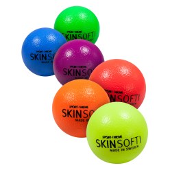  Lot de ballons en mousse molle Sport-Thieme « Skin Softi Fluo »
