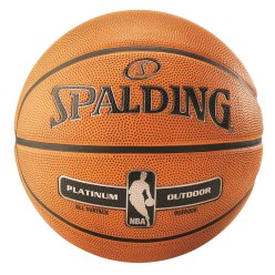 Ballon de basket Spalding® « NBA Platinum Outdoor »