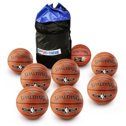 Lot de ballons de basket Spalding® « Championnat »