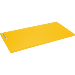 Tapis de gymnastique Sport-Thieme® « Spécial », 150x100x6 cm Polygrip jaune, Basique