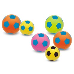 Lot de ballons de foot mous