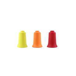 Ventouse BellaBambi « Mini trio » 1x jaune, 1x orange, 1x rouge, Trio