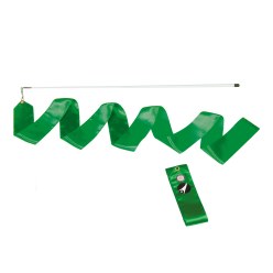 Ruban de gymnastique Sport-Thieme avec baguette « Entraînement » Vert, Entraînement, 4 m