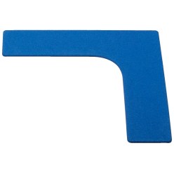 Sport-Thieme® Bodenmarkierung Blau, Ecke, 26 cm